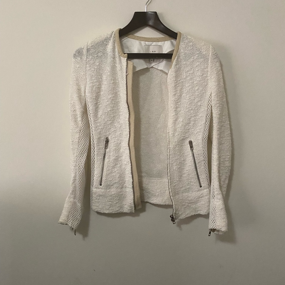IRO Amiya Cotton Blend Jacket / 36